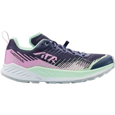 Lowa Amplux 2 WS Pink-Blue Trail Running Shoes - Trail Running Shoes Lowa Amplux 2 WS Pink-Blue Trail Running Shoes - Trail Running Shoes