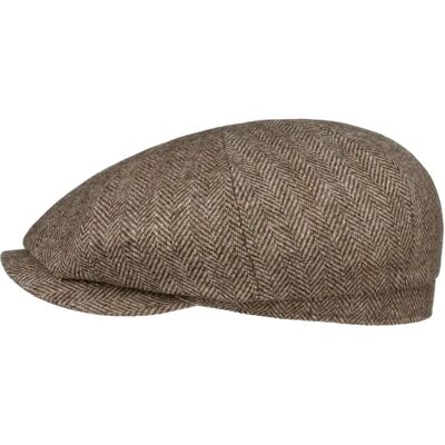 Casquette plate en laine non teinte Stetson Hatteras - Chapeau d'hiver écologique - Publicité Casquette plate en laine non teinte Stetson Hatteras - Chapeau d'hiver écologique - Publicité