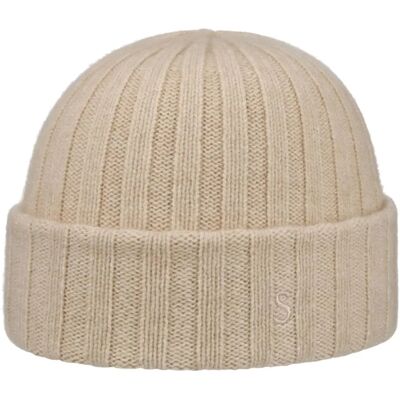 Stetson Ungefärbter Kaschmir Beanie - Beanie, Beige, Nachhaltig Stetson Ungefärbter Kaschmir Beanie - Beanie, Beige, Nachhaltig