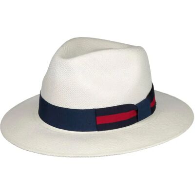 Stetson Vondrio Traveller Panama Hatt - Hvit - Lettvekts UV-beskyttelse Stetson Vondrio Traveller Panama Hatt - Hvit - Lettvekts UV-beskyttelse