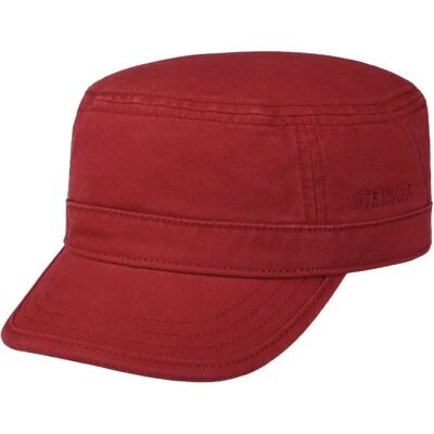 Casquette Army en coton UV Protection - Rouge foncé - L (58-59 cm) - Czapki z daszkiem - Publicité Casquette Army en coton UV Protection - Rouge foncé - L (58-59 cm) - Czapki z daszkiem - Publicité