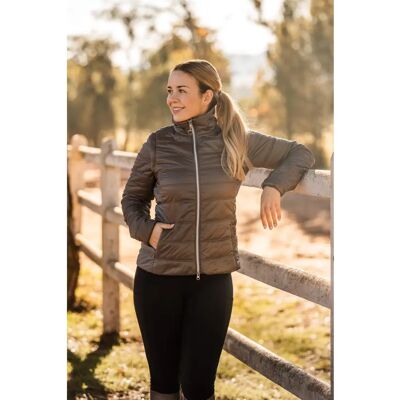 Horze Natalie Braune 2-in-1-Jacke - Jacke Horze Natalie Braune 2-in-1-Jacke - Jacke