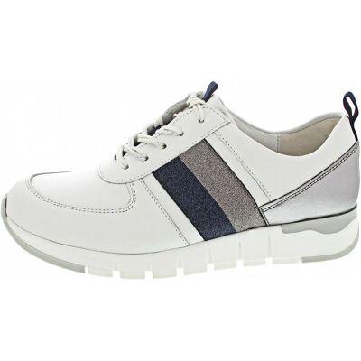 Waldläufer H-Petra Weiße Ledersneaker - Sneaker Waldläufer H-Petra Weiße Ledersneaker - Sneaker