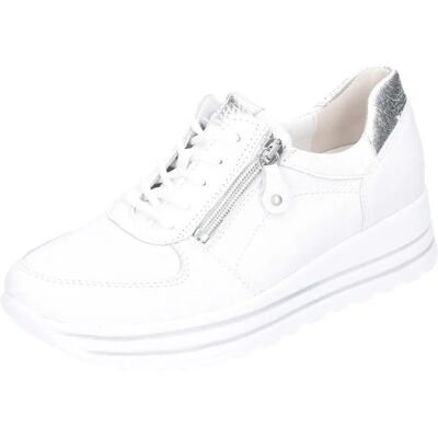 Waldläufer Lana Weiß/Silber Breite Fit Trainers - Trainers Waldläufer Lana Weiß/Silber Breite Fit Trainers - Trainers