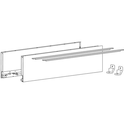 Hettich - Glissières de tiroir - Réglage hauteur, côté, inclinaison - Ensemble Hettich - Glissières de tiroir - Réglage hauteur, côté, inclinaison - Ensemble