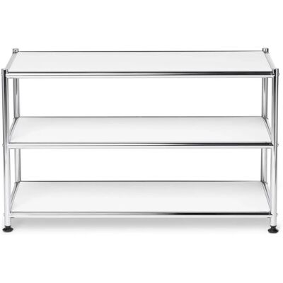 Tchibo Cn3 Weiß Metall Couchtisch - Beistelltisch Tchibo Cn3 Weiß Metall Couchtisch - Beistelltisch