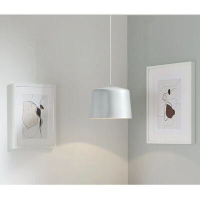 Tchibo Metallschirm Hängeleuchte - Dimmbares LED, 27cm Tchibo Metallschirm Hängeleuchte - Dimmbares LED, 27cm