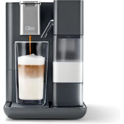 Tchibo Qbo MILK MASTER Premium Kapselmaschine - Gently Grey - Espresso, Cappuccino, Milchschaum Tchibo Qbo MILK MASTER Premium Kapselmaschine - Gently Grey - Espresso, Cappuccino, Milchschaum