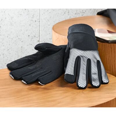 Tchibo - Windprotection-Handschuhe - Schwarz - Gr. 6,5 - Gloves Tchibo - Windprotection-Handschuhe - Schwarz - Gr. 6,5 - Gloves