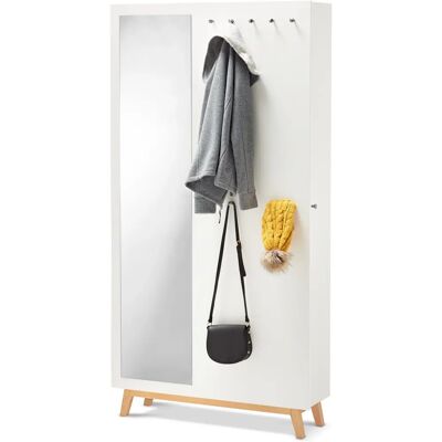 Tchibo - Multifunktionaler Flurschrank - 98,5x30,5x190cm - Silber Tchibo - Multifunktionaler Flurschrank - 98,5x30,5x190cm - Silber