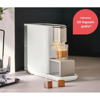 Tchibo Qbo ICONIC Light Gold Kapselmaschine - Kaffeeautomat Tchibo Qbo ICONIC Light Gold Kapselmaschine - Kaffeeautomat