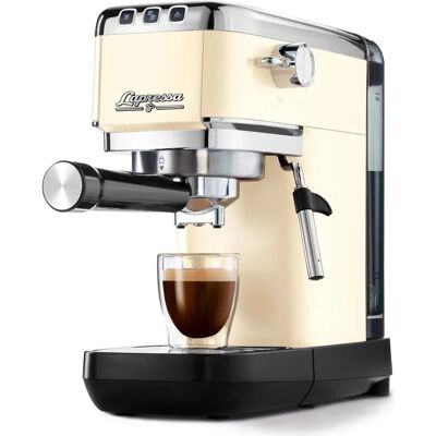 Tchibo Lapressa Espressomaschine - Milchaufschäumer, Kompaktes Design Tchibo Lapressa Espressomaschine - Milchaufschäumer, Kompaktes Design