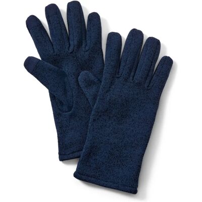 Tchibo Modell 7,5 Blaue Unisex Fleece-Handschuhe Tchibo Modell 7,5 Blaue Unisex Fleece-Handschuhe