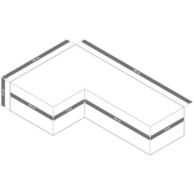 Tchibo - Premium-Lounge-Abdeckung - Grau - Lounge Cover Tchibo - Premium-Lounge-Abdeckung - Grau - Lounge Cover