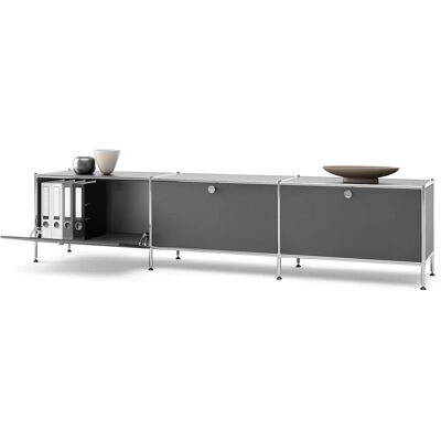 Tchibo - CN3 - 228x51.5x40 cm - chrom - Lowboard Tchibo - CN3 - 228x51.5x40 cm - chrom - Lowboard