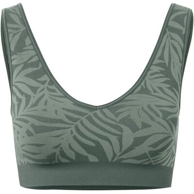 Tchibo - Seamless-Sport-Bustier - Salbei - Gr. M - Sports-Bustier Tchibo - Seamless-Sport-Bustier - Salbei - Gr. M - Sports-Bustier