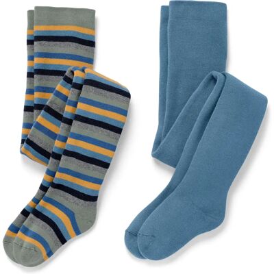 Tchibo - Kinder-Thermo-Strumpfhosen - Unisex & Herren - Gr. 122/128 - Blau Tchibo - Kinder-Thermo-Strumpfhosen - Unisex & Herren - Gr. 122/128 - Blau