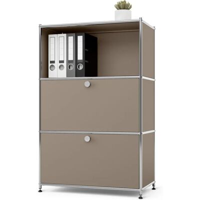 Tchibo - CN3 - taupe - verchromte Füße - Beistelltisch Tchibo - CN3 - taupe - verchromte Füße - Beistelltisch