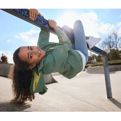 Tchibo - Kinder-3/4-Sporttight - Taubenblau - Gr. 158/164 - Kinder-Sporthose Tchibo - Kinder-3/4-Sporttight - Taubenblau - Gr. 158/164 - Kinder-Sporthose