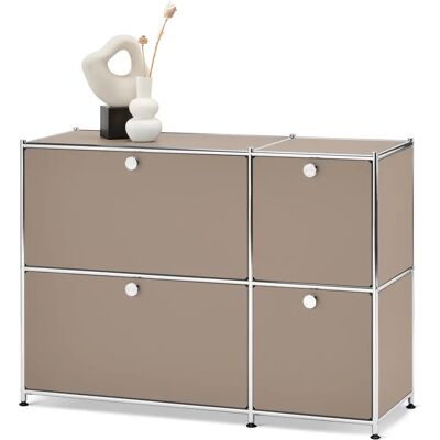 Tchibo Modell CN3 - Metall-Sideboard mit 4 Türen Tchibo Modell CN3 - Metall-Sideboard mit 4 Türen