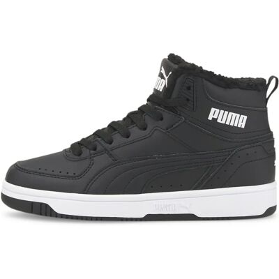 Puma Rebound Joy Fur Jr - Czarny - Buty Dziecięce Puma Rebound Joy Fur Jr - Czarny - Buty Dziecięce
