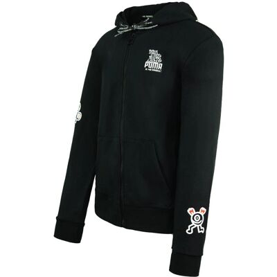 Puma x Mr. Doodle Zwart Lange Mouwen Hoodie - Hoodie Puma x Mr. Doodle Zwart Lange Mouwen Hoodie - Hoodie