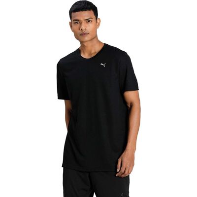 PUMA Schwarzes Performance-T-Shirt - Sportlich, Feuchtigkeitsableitend, Regular Fit PUMA Schwarzes Performance-T-Shirt - Sportlich, Feuchtigkeitsableitend, Regular Fit