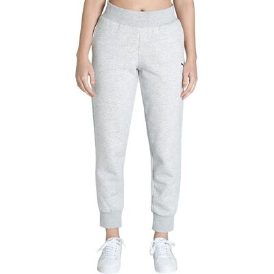 Puma Kvinders Essentials Grå Joggingbuks - Størrelse Large Puma Kvinders Essentials Grå Joggingbuks - Størrelse Large