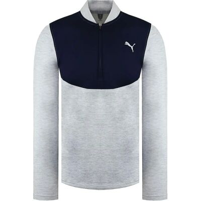 Puma 597588 09 Grauer Stealth Pullover - Herren Kleidung Puma 597588 09 Grauer Stealth Pullover - Herren Kleidung