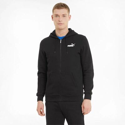 Puma Essentials Logo Hoodie (586702) - schwarz Puma Essentials Logo Hoodie (586702) - schwarz