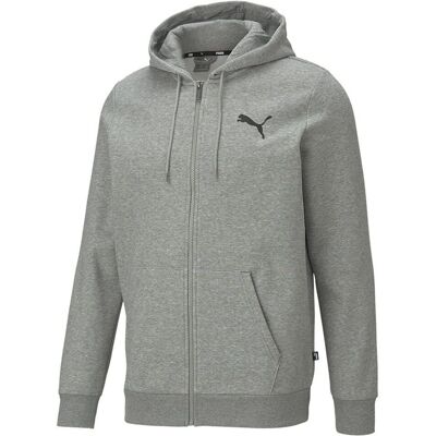 Puma Herr Grå Full-Zip Huvtröja - Huvtröja Puma Herr Grå Full-Zip Huvtröja - Huvtröja