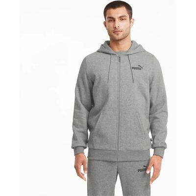 Puma Essentials Logo Hoodie (586702) - mittelgrau Puma Essentials Logo Hoodie (586702) - mittelgrau