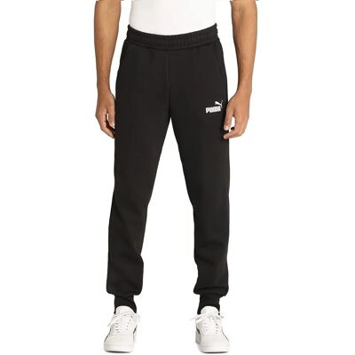 Puma Herren Schwarze Recycling-Polyester Fleece-Hosen - Kleidung Puma Herren Schwarze Recycling-Polyester Fleece-Hosen - Kleidung