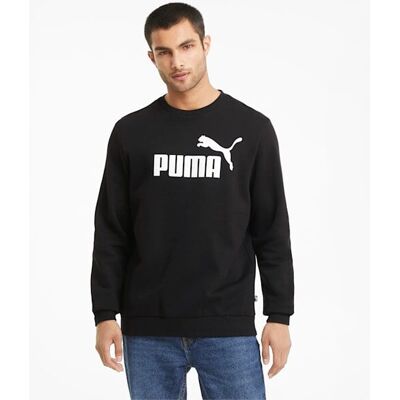 Puma Essentials Big Logo Sweatshirt (586678) - zwart Puma Essentials Big Logo Sweatshirt (586678) - zwart