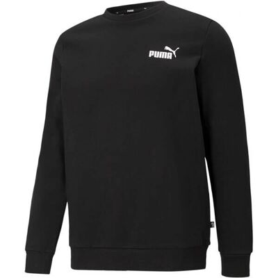 Puma - Essentials Small Logo Crew FL - Musta - XXL - Sweatshirt Puma - Essentials Small Logo Crew FL - Musta - XXL - Sweatshirt