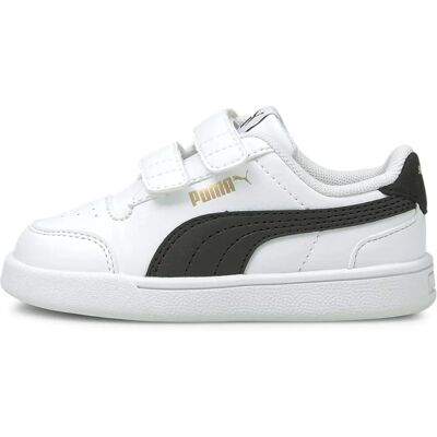 Puma Shuffle JR Vit/Svart All-Year Sneakers Puma Shuffle JR Vit/Svart All-Year Sneakers