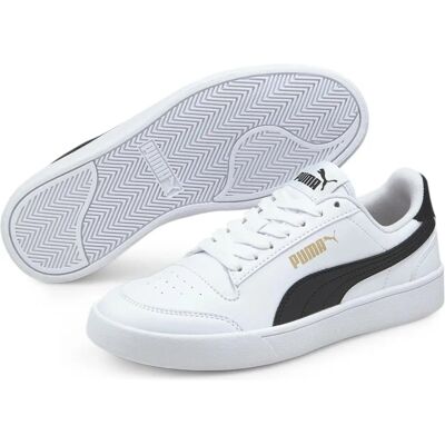 Puma - Shuffle Jr - Blanc - 37.5 - Sneakers - Publicité Puma - Shuffle Jr - Blanc - 37.5 - Sneakers - Publicité