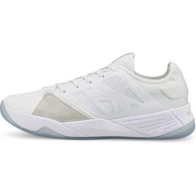 Chaussures de handball Puma Accelerate Turbo Nitro - Blanc - Taille UK 8 - Publicité Chaussures de handball Puma Accelerate Turbo Nitro - Blanc - Taille UK 8 - Publicité
