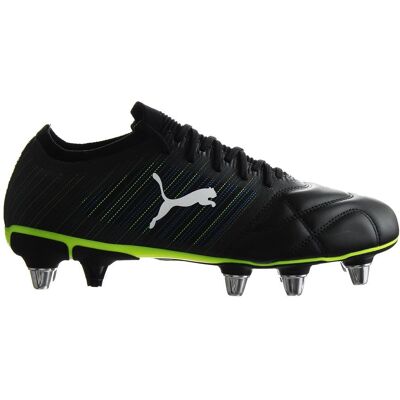 Puma Avanti 1.1 Zwart Leren Voetbalschoenen - Rugby Schoenen Puma Avanti 1.1 Zwart Leren Voetbalschoenen - Rugby Schoenen