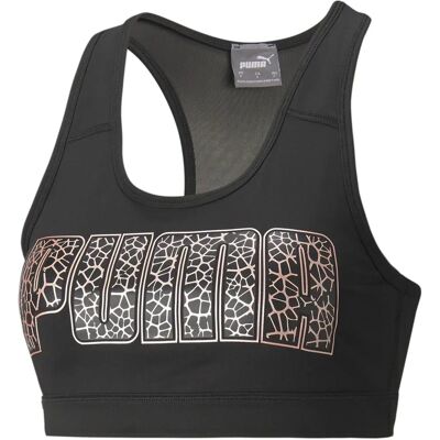 Puma Model 52030499 - Koszulka treningowa dla kobiet na cały rok - Czarna Puma Model 52030499 - Koszulka treningowa dla kobiet na cały rok - Czarna