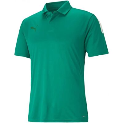 Puma Heren Groen Poloshirt - Sportshirt met Gerecyclede Materialen Puma Heren Groen Poloshirt - Sportshirt met Gerecyclede Materialen