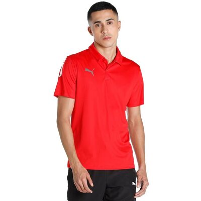 PUMA teamLIGA Sideline Polo - Heren Polo Rood PUMA teamLIGA Sideline Polo - Heren Polo Rood