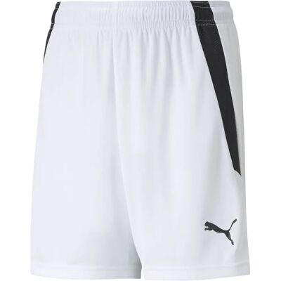 Puma Kinder Unisex Teamliga Jugend-Fußball-Shorts - Weiß - Größe 5-6 Jahre Puma Kinder Unisex Teamliga Jugend-Fußball-Shorts - Weiß - Größe 5-6 Jahre