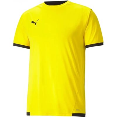 PUMA Jugend Gelbe Fußball T-Shirt - Sportswear PUMA Jugend Gelbe Fußball T-Shirt - Sportswear