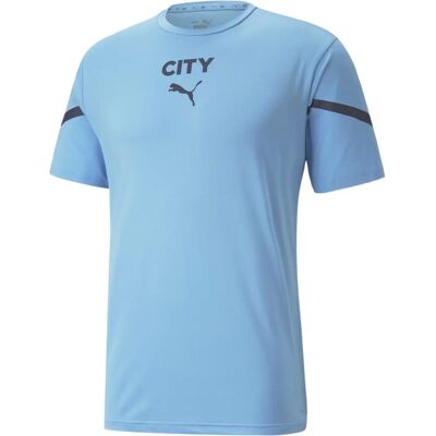 Puma Manchester City 2021-2022 Jasnoniebieska Koszulka przedmeczowa XL Puma Manchester City 2021-2022 Jasnoniebieska Koszulka przedmeczowa XL