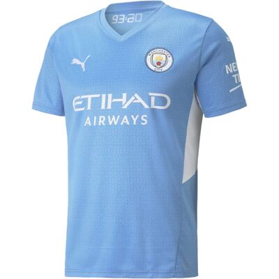 Puma Manchester City Lichtblauwe Replica Voetbalshirt - Voetbalshirt Puma Manchester City Lichtblauwe Replica Voetbalshirt - Voetbalshirt