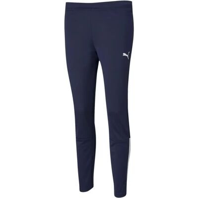 Puma Dames Teamliga Trainingsbroek - Blauw - Maat XL Puma Dames Teamliga Trainingsbroek - Blauw - Maat XL