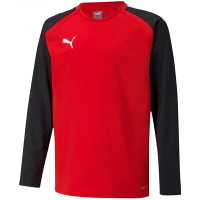 Puma Sportshirt - Recyclingstoffe - Feuchtigkeitsmanagement - Kontrastärmar - Sportschnitt Puma Sportshirt - Recyclingstoffe - Feuchtigkeitsmanagement - Kontrastärmar - Sportschnitt