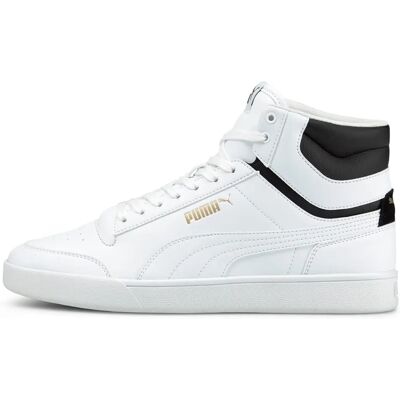 Puma Shuffle Mid Blanc - Baskets Puma Shuffle Mid Blanc - Baskets