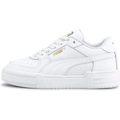 Puma Kvinner Hvite Lær Sneakers - Sneakers Puma Kvinner Hvite Lær Sneakers - Sneakers